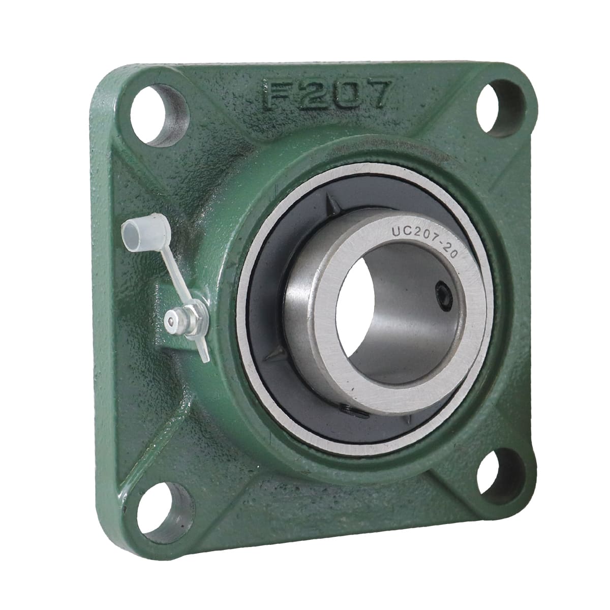 thumbnail image 2 of APC Premium 4-Bolt Flange Bearing Unit - Stainless Steel UCF207-20 With Thermoplastic Housing - 1-1/4" ID 2 of 4